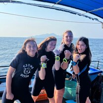 Getting Scuba certified with my fellow teachers